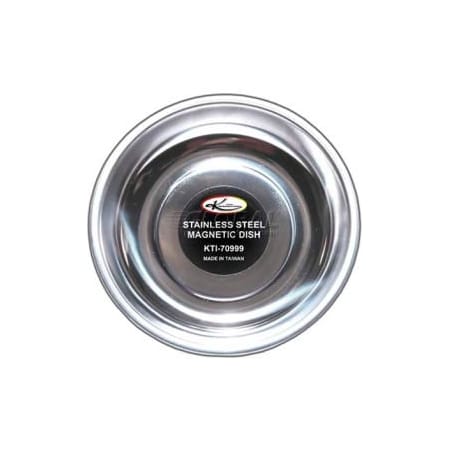 Integrated Supply Network Magnetic Parts Dish Stainless Steel 5-1/4" Diameter KTI-70999